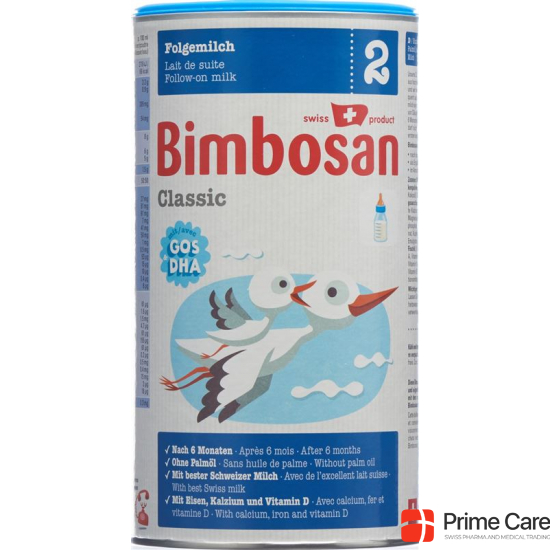 Bimbosan Classic 2 Follow-on Milk Can 400g buy online