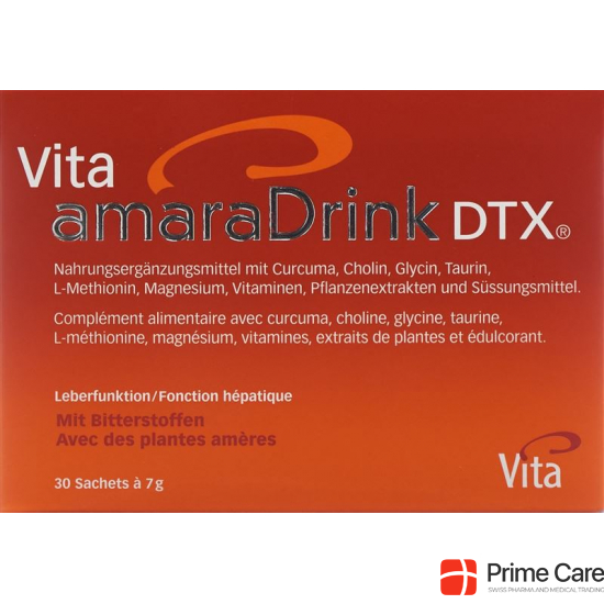 Vita Amaradrink Dtx bag 30 pieces buy online