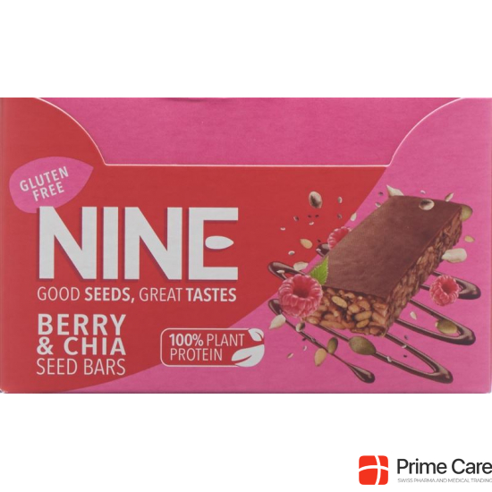 Nine Riegel Berry Chia 20x 40g buy online