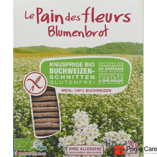 Flowers Crispy bread slices buckwheat 150 g