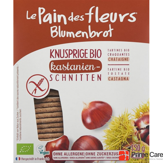 Blumenbrot Knusprige Schnitten Kastanien 150g buy online