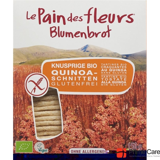 Flowers bread slices Crispy Quinoa 150 g