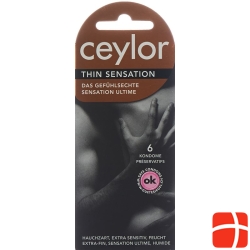 Ceylor Thin Sensation Condoms 6 pieces