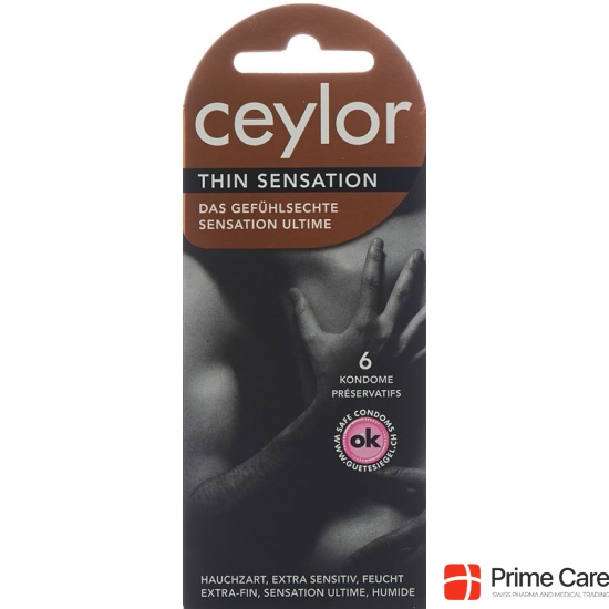 Ceylor Thin Sensation Condoms 6 pieces