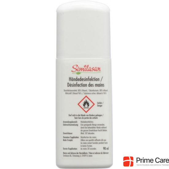 Similasan hand disinfection spray 90ml buy online