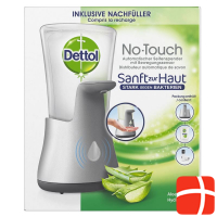 Dettol No-Touch Starter-Set Silb Aloe Vera 250ml