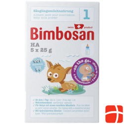 Bimbosan Ha 1 Säuglingsmilch Reiseportion 5x 25