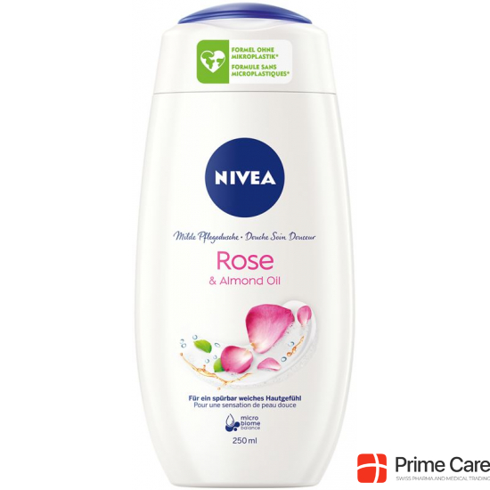 Nivea Pflegedusche Rose & Almond Oil 250ml buy online