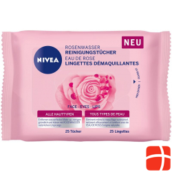 Nivea Reinigungstücher Rosenwasser Rl 25 Stück