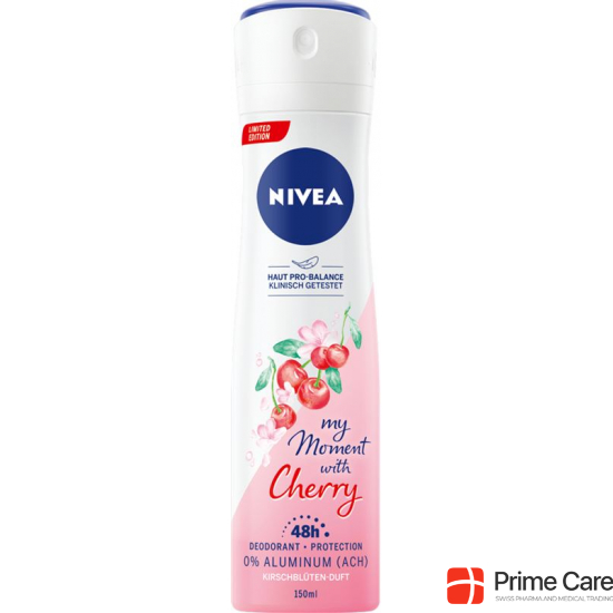 Nivea Deo My Moment With Cherry Female Spray 150ml buy online