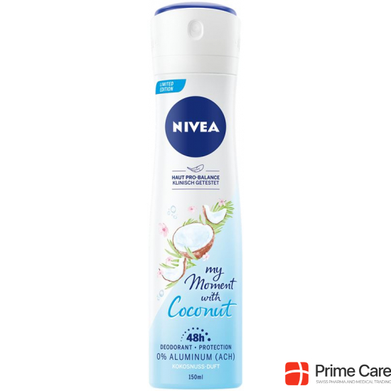 Nivea Deo My Moment With Coconut Female Spray 150ml buy online