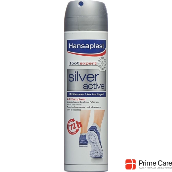 Hansaplast Foot Spray Silver Active 150 ml