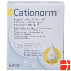 Cationorm Augentropfen-Emulsion 30 Monodosen 0.4ml