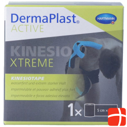 Dermaplast Active Kinesiotape Xtreme 5cmx5m Black