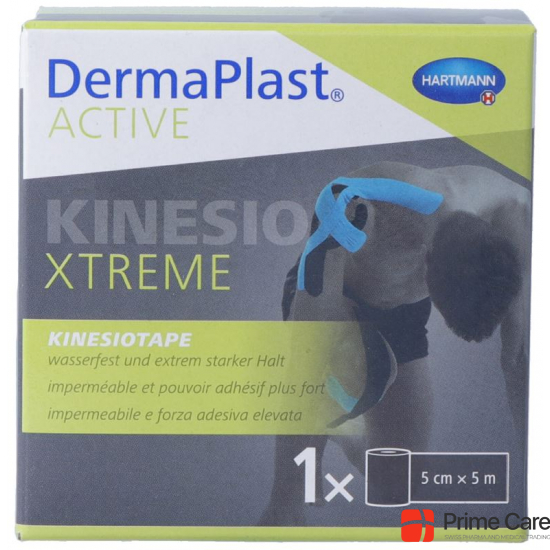 Dermaplast Active Kinesiotape Xtreme 5cmx5m Black buy online