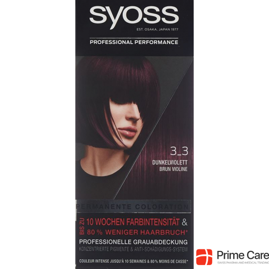 Syoss Baseline 3-3 Dark Purple buy online