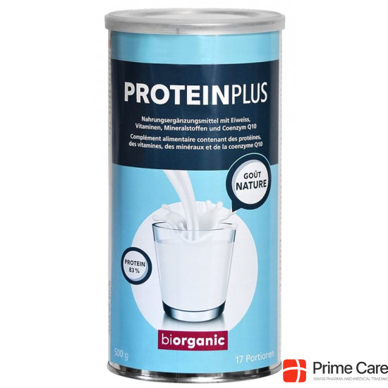 Biorganic Protein Plus Natur D/i Dose 500g buy online
