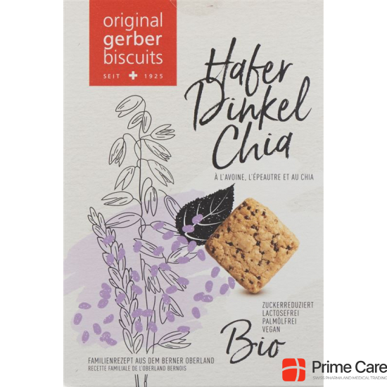 Gerber Hafer Dinkel Biscuits Chia Bio 2x 80g buy online