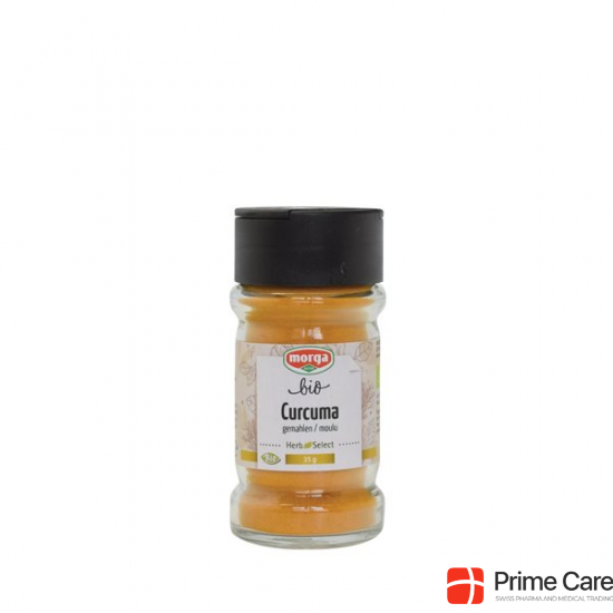 Morga Gewürz Curcuma Gemahlen Bio Glas 35g buy online