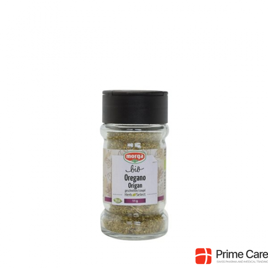 Morga Gewürz Oregano Geschnitten Bio Glas 11g buy online