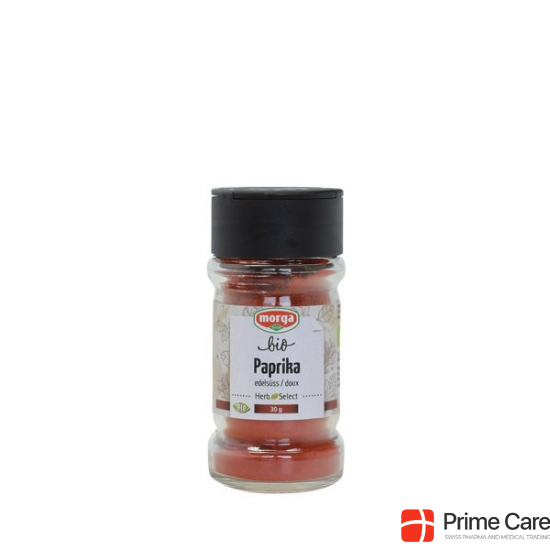 Morga Gewürz Paprika Edelsüss Gemahl Bio Glas 35 buy online