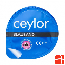 Ceylor blueribbon condoms with reservoir 3 pieces