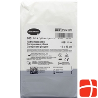 IVF Faltkompresse T17 10x10cm 12-fach 100 Stück
