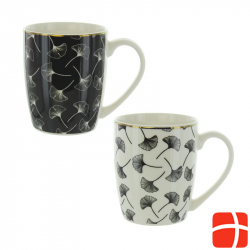 Herboristeria Mug Gingko Black & White