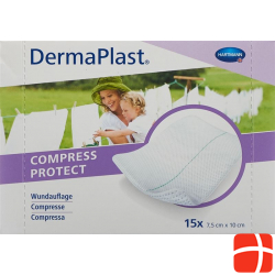 Dermaplast Compress Protect 7.5x10cm 15 Pieces