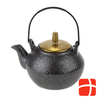 Herboristeria Teapot 700ml Ceylon Black/gold