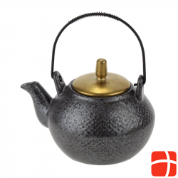 Herboristeria Teapot 700ml Ceylon Black/gold