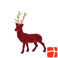 Herboristeria decorative figure 30cm deer red-gold