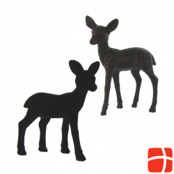 Herboristeria decorative figure deer black