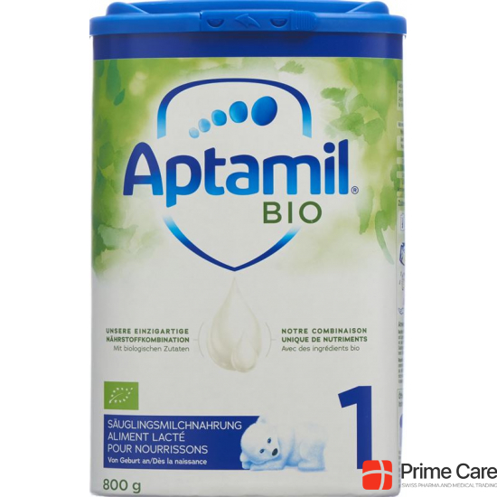Milupa Aptamil Bio 1 Säuglingsmilchnahrung 800g buy online