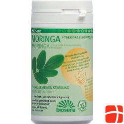 Biosana Moringa Blattpulver Spez Tabletten 120 Stück