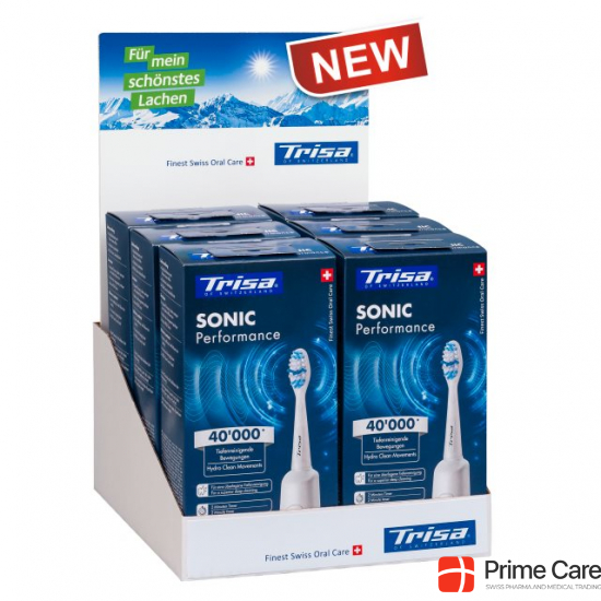 Trisa Sonic Perf Schallzahnb Promo 5ref Disp 6 Stück buy online