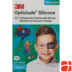 3M Opticlude Sil Augenv 5.7x8cm Maxi Bo (n) 50 Stück