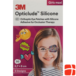 3M Opticlude Sil Augenv 5.7x8cm Maxi Gi (n) 50 Stück