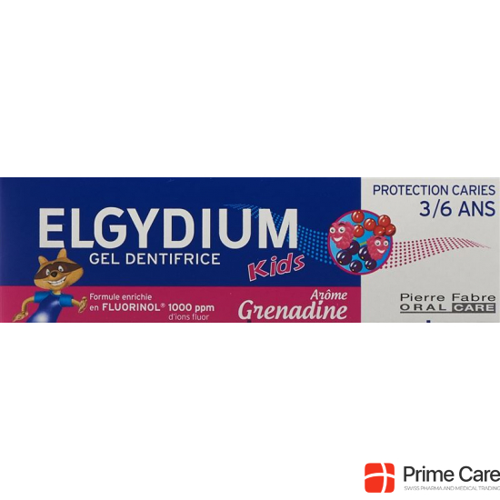 Elgydium Kids Rote Beeren 2-6 J Zahnpasta 50ml buy online