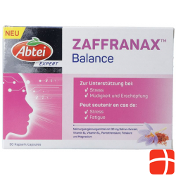 Abtei Zaffranax Balance Kapseln 30 Stück