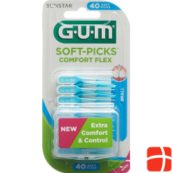 Gum Sunstar Soft Picks Comfort Flex Small 40 pieces