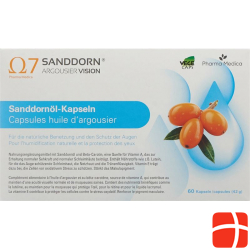 Sanddorn Argousier Vision Sea Buckthorn Oil Capsules 60 Caps