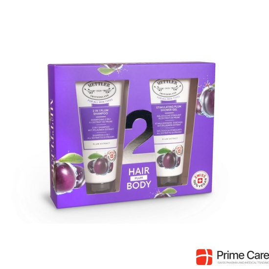 Mettler hair and body care set plum buy online