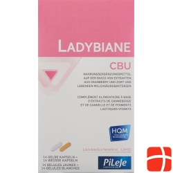 Ladybiane Cbu Yellow Capsules 14 pieces + White Capsules 14 pieces