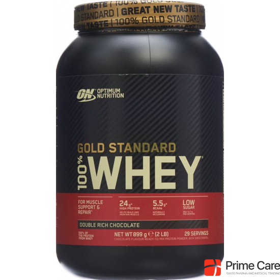 Optimum 100% Whey Gold Std Choco Dbl Ri 2lb 900g buy online