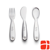 Munchkin Polish Set Of Stainless Steel Cutlery 3 Pieces