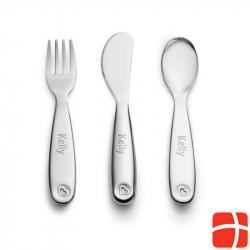 Munchkin Polish Set Of Stainless Steel Cutlery 3 Pieces