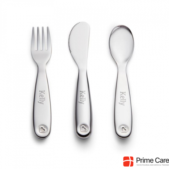 Munchkin Polish Set Of Stainless Steel Cutlery 3 Pieces buy online