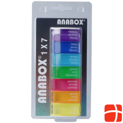 Anabox Medidispenser 1x7 Bunt D/f/i im Blister