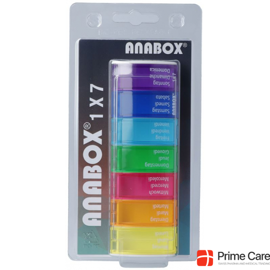 Anabox Medidispenser 1x7 Bunt D/f/i im Blister buy online